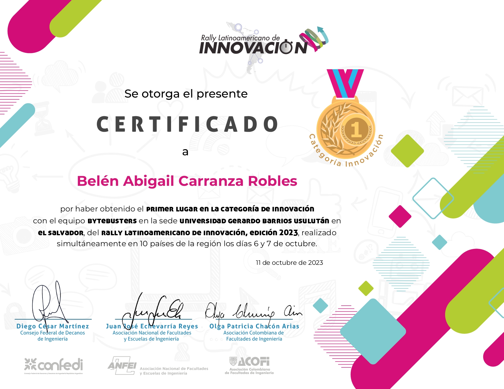 Certificado 9